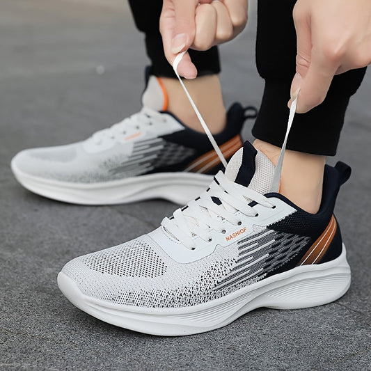 Herr Sneakers Sportiga Lätta Löparskor för Vardag och Träning
