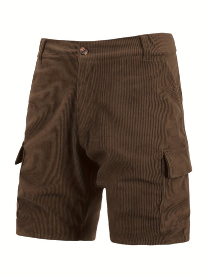 Herrarnas trendiga cargoshorts med avslappnad passform – Perfekta för vardag och fritid