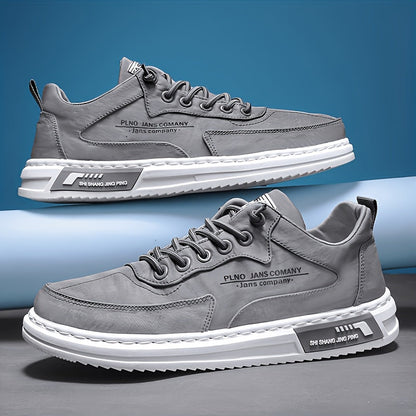 Herr Sneakers Låga Streetwear Modern Stil Vardagsbruk