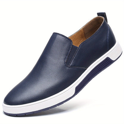 Herr Slip-on Sneakers Casual Vardagsskor Låg Klack Bekväma