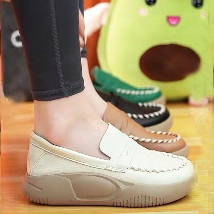 Damloafers med ortopedisk komfort och halkfri sula – vardagsskor med modern design