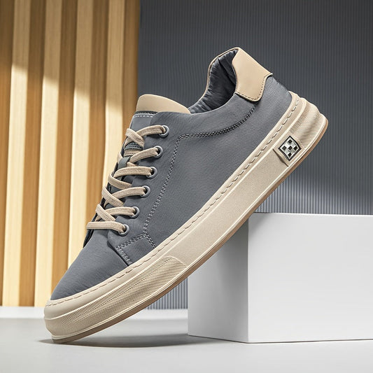 Herr Sneakers Låg Profil Stilrena Vardagsskor med Modern Design