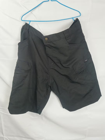 Lee – Slitstarka Shorts med Rutigt Tyg och Vattentät Funktion