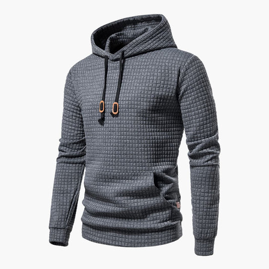 Stanley – Bekväm Hoodie med Rutmönster
