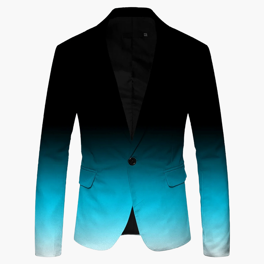 Herrkavaj med modern ombre-design för fest och vardag