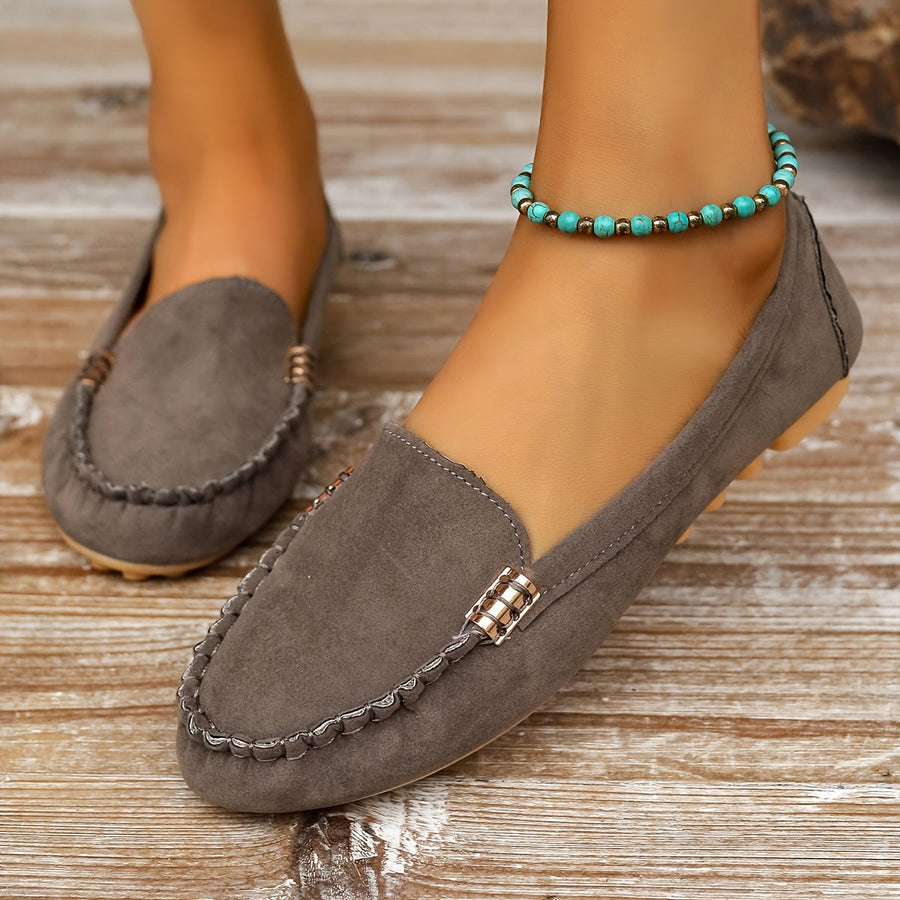 Damloafers Slip-on Klassiska Vardagsskor Bekväma och Stilrena