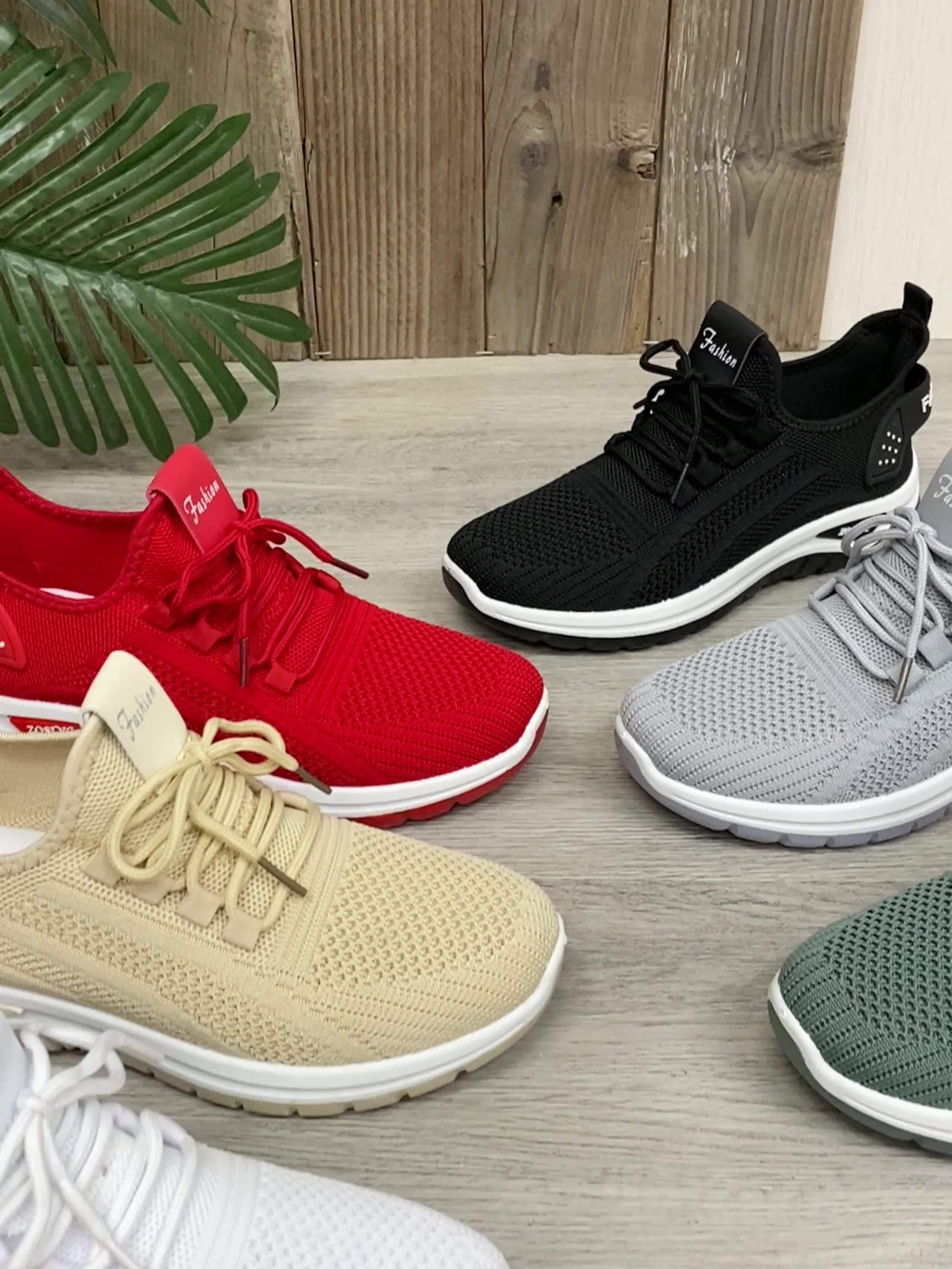Dam Sneakers Sportiga Promenadskor Låg Modell för Vardag och Träning