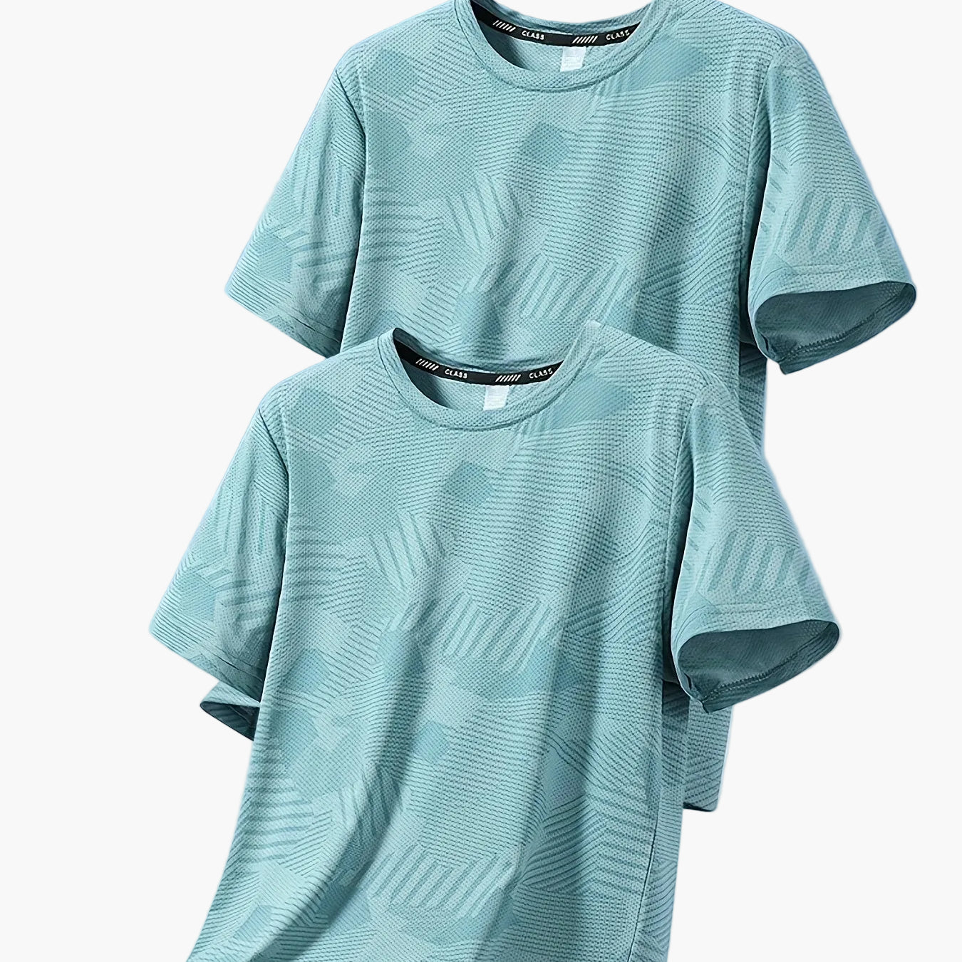 Herr T-shirt Set – Avslappnad Tropisk Stil, Perfekt för Vardagsbruk och Semester
