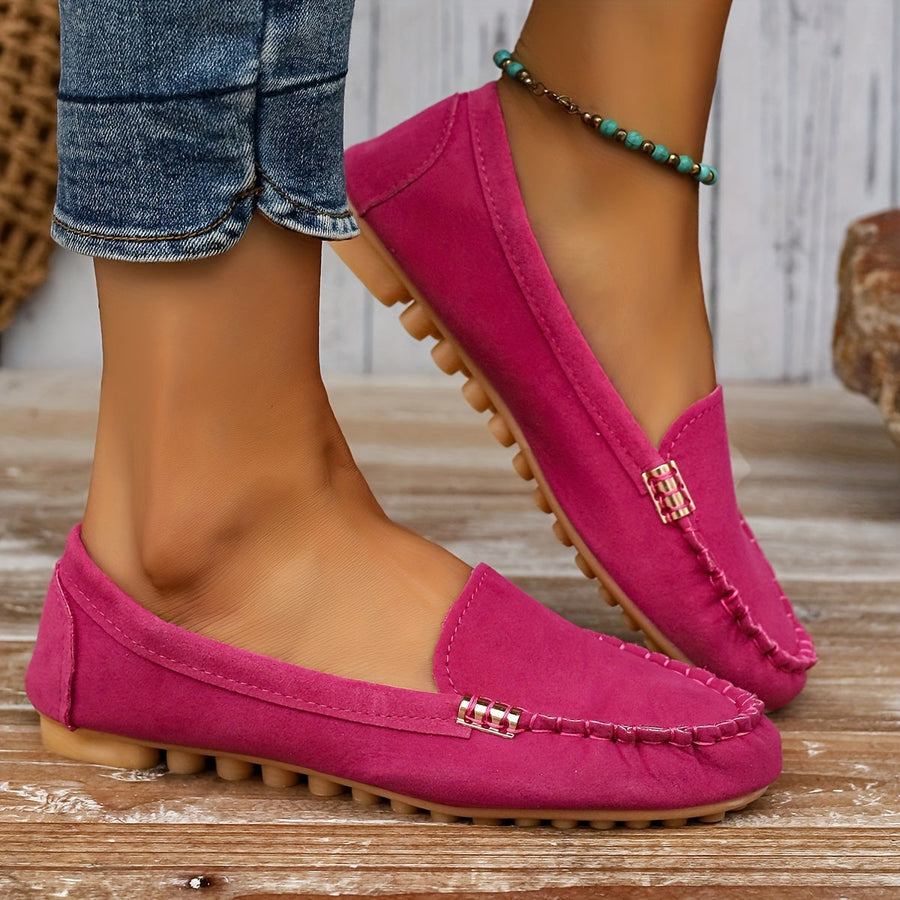 Damloafers Slip-on Klassiska Vardagsskor Bekväma och Stilrena