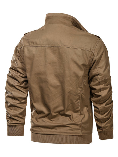 Ted – Vinterjacka med Fleece Foder och Flera Fickor