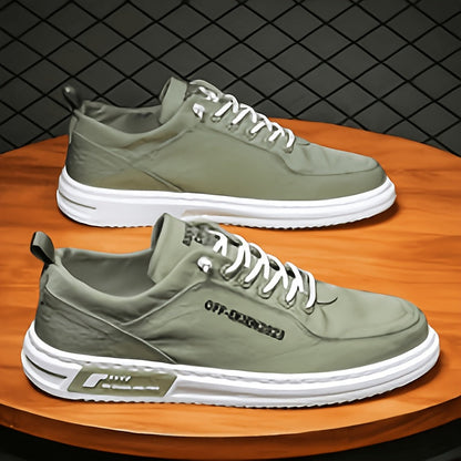 Herr Sneakers Låga Streetwear Modern Stil Vardagsbruk