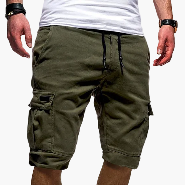 Herr Cargo Shorts – Avslappnad och Funktionell för Vardagsbruk och Utomhusaktiviteter