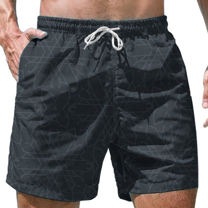 Herr Badshorts – Sportiga och Snygga Shorts för Strand och Pool