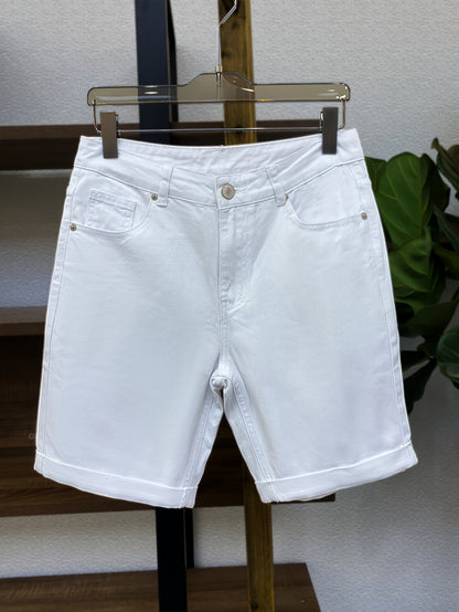 Herr Bermudashorts Slim Fit – Modern Citystil för Vardagsbruk