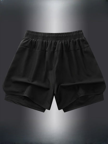 Herr Sportshorts med Innerbyxa – Löpning och Träning