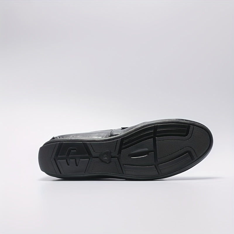 Herr Loafers Slip-on Casual Eleganta Skomode för Vardag och Streetwear