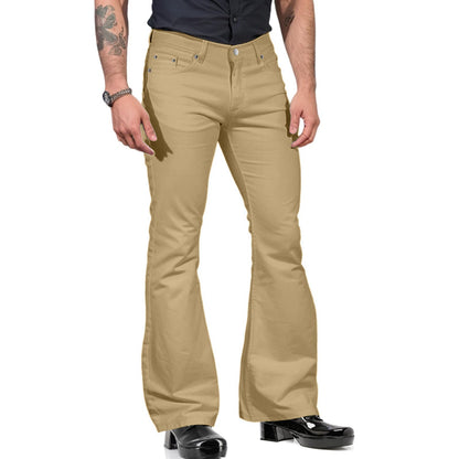 Charles – Casual Bell-bottom Byxor för Män