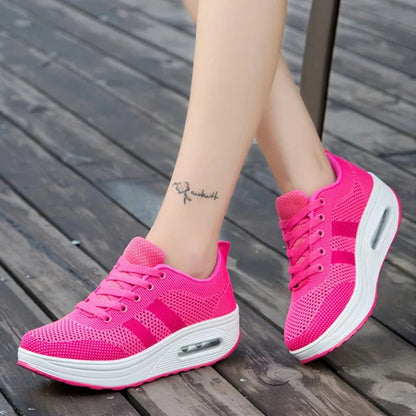 Damskor Bekväma Sneakers Med Bra Stöd För Långvarig Användning