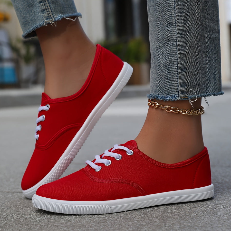 Dam Sneakers Låg Modell Vardag Komfort Urban Stil