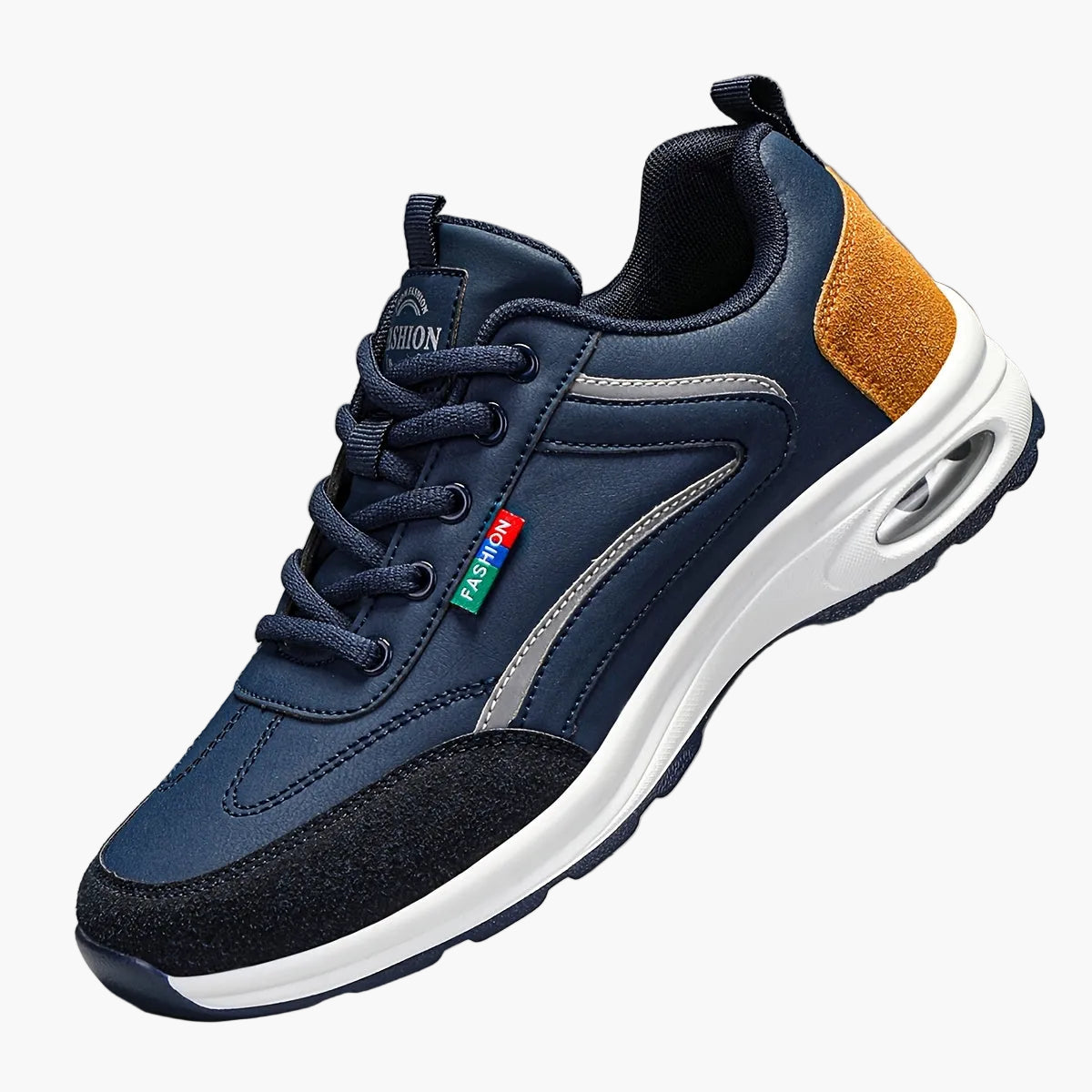 Herr Sneakers Sportiga Fritidsskor med Modern Design för Vardag och Träning