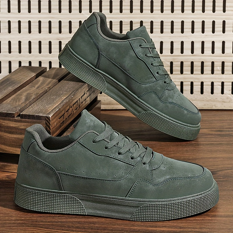 Herr Sneakers Låga Klassiska Streetstil Vardagsskor