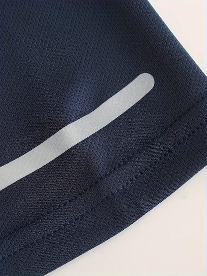 Herr T-shirt Sportig Träningsfunktion Kortärmad för Aktiv Livsstil