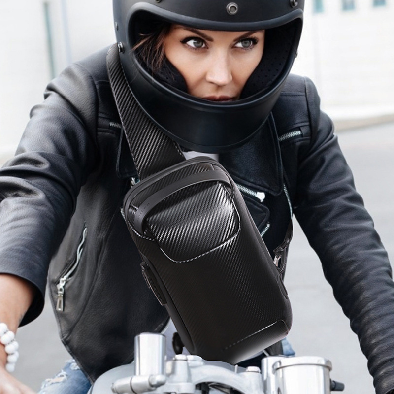 Charlotte – Unisex Anti-stöld Crossbody-väska med Laddare