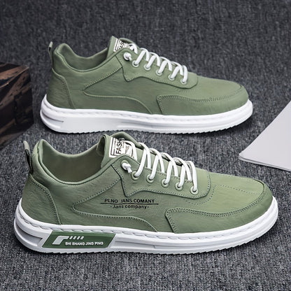 Herr Sneakers Låga Streetwear Modern Stil Vardagsbruk