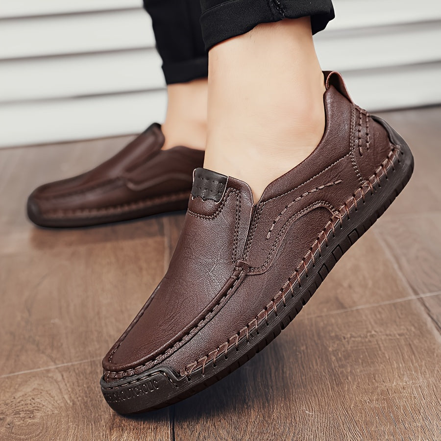 Herrloafers Slip-on Casual Skor för Vardag och Fritid