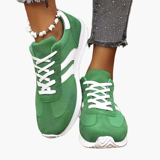 Dam Sneakers Sportiga Vardagslöparskor med Klassisk Design