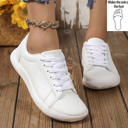 Dam Sneakers Vardagsskor Klassisk Design Bekväma Promenadskor