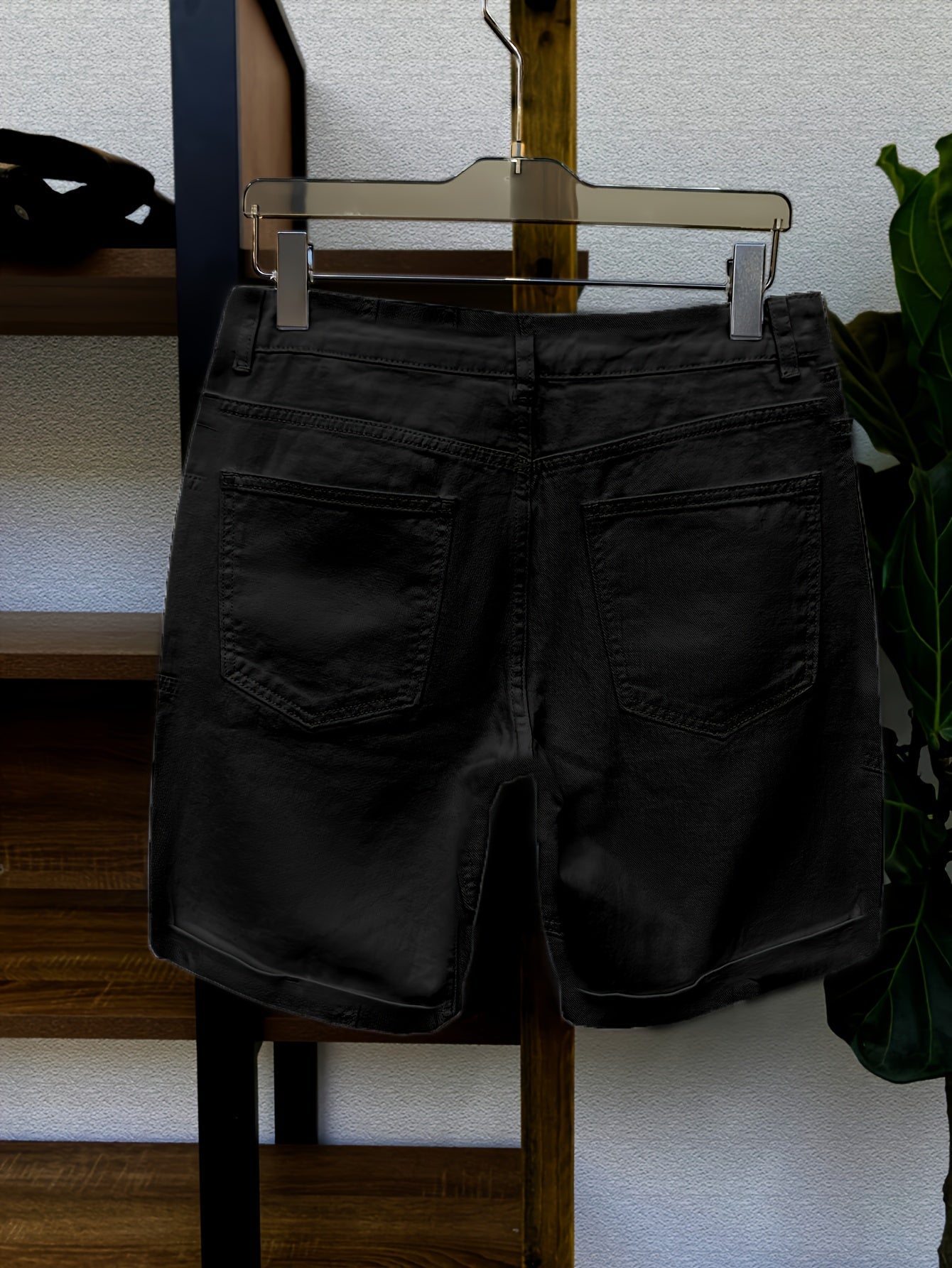 Herr Bermudashorts Slim Fit – Modern Citystil för Vardagsbruk