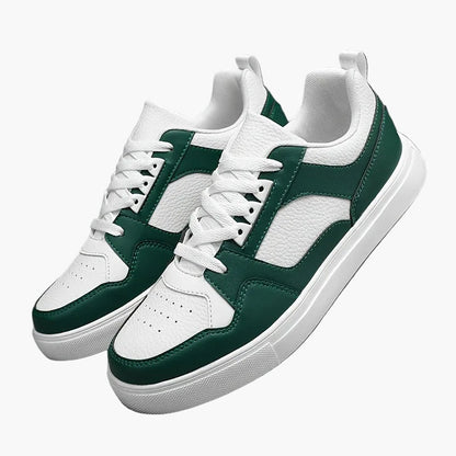 Herr Sneakers Låg Modell Preppy Stil för Vardagsbruk