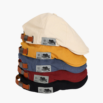 Herrkeps Flat Cap Klassisk Stil för Vardagsbruk och Formella Tillfällen