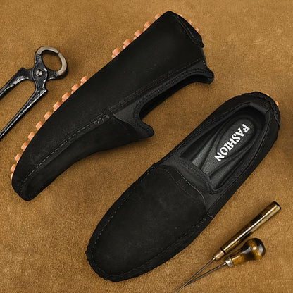 Herrloafers Slip-on Elegant Stil För Vardag och Bilkörning