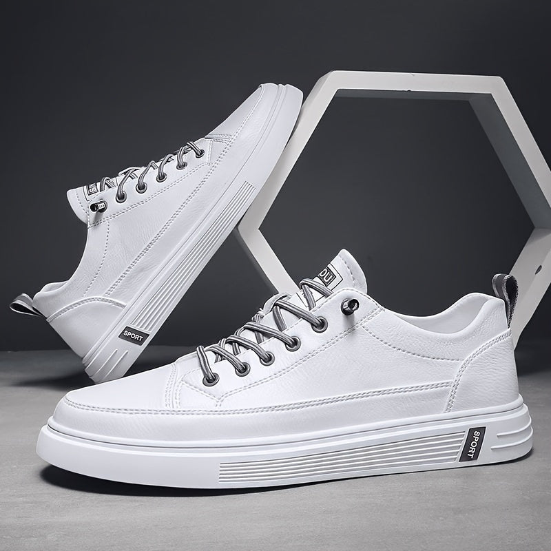 Herr Sneakers Låga Sportiga Vardagsskor Modern Streetstil