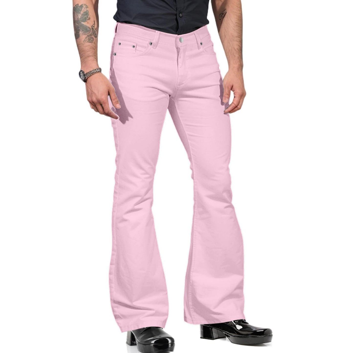 Charles – Casual Bell-bottom Byxor för Män