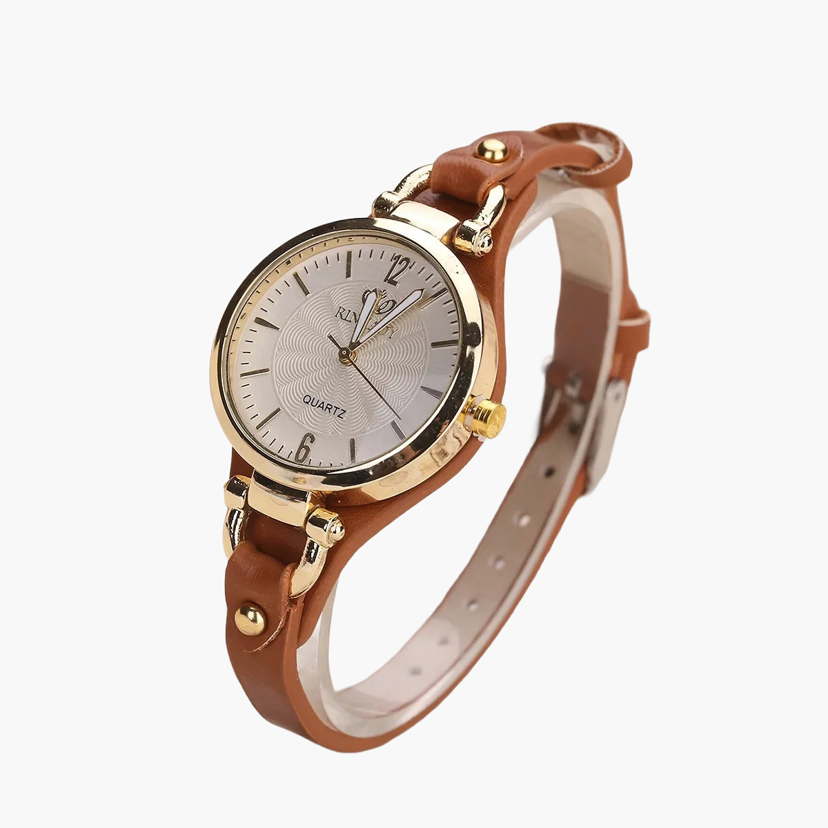 Damklocka vintage stil elegant vardagsur quartz