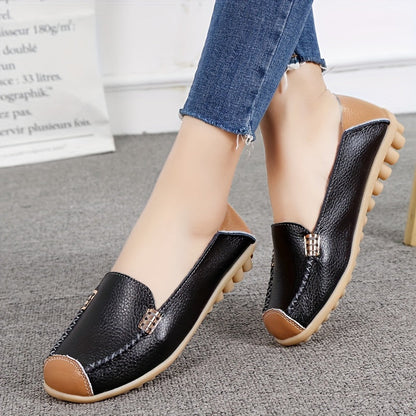 Dam Loafers Casual Komfort Skor Slip-on Vardag Eleganta Promenadskor