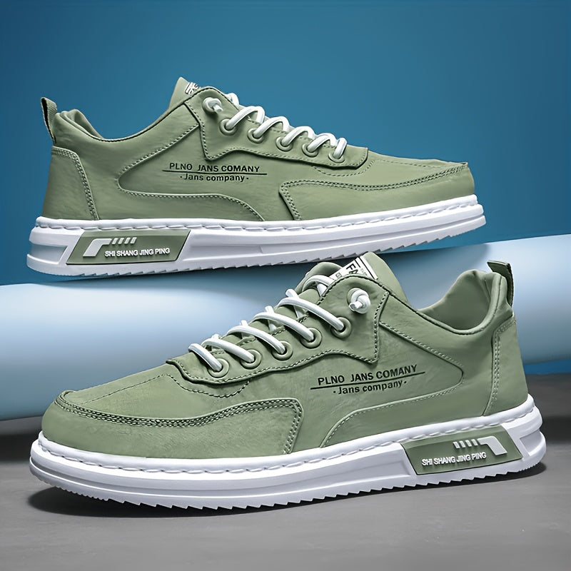 Herr Sneakers Låga Streetwear Modern Stil Vardagsbruk