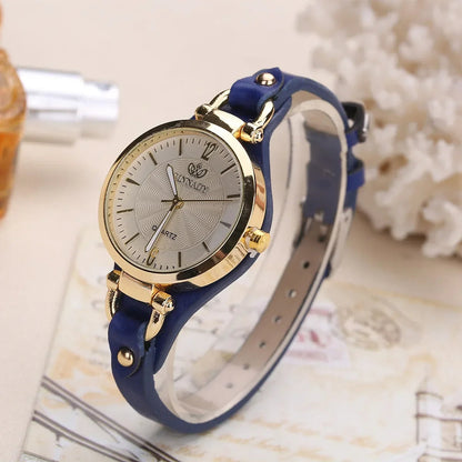 Damklocka vintage stil elegant vardagsur quartz