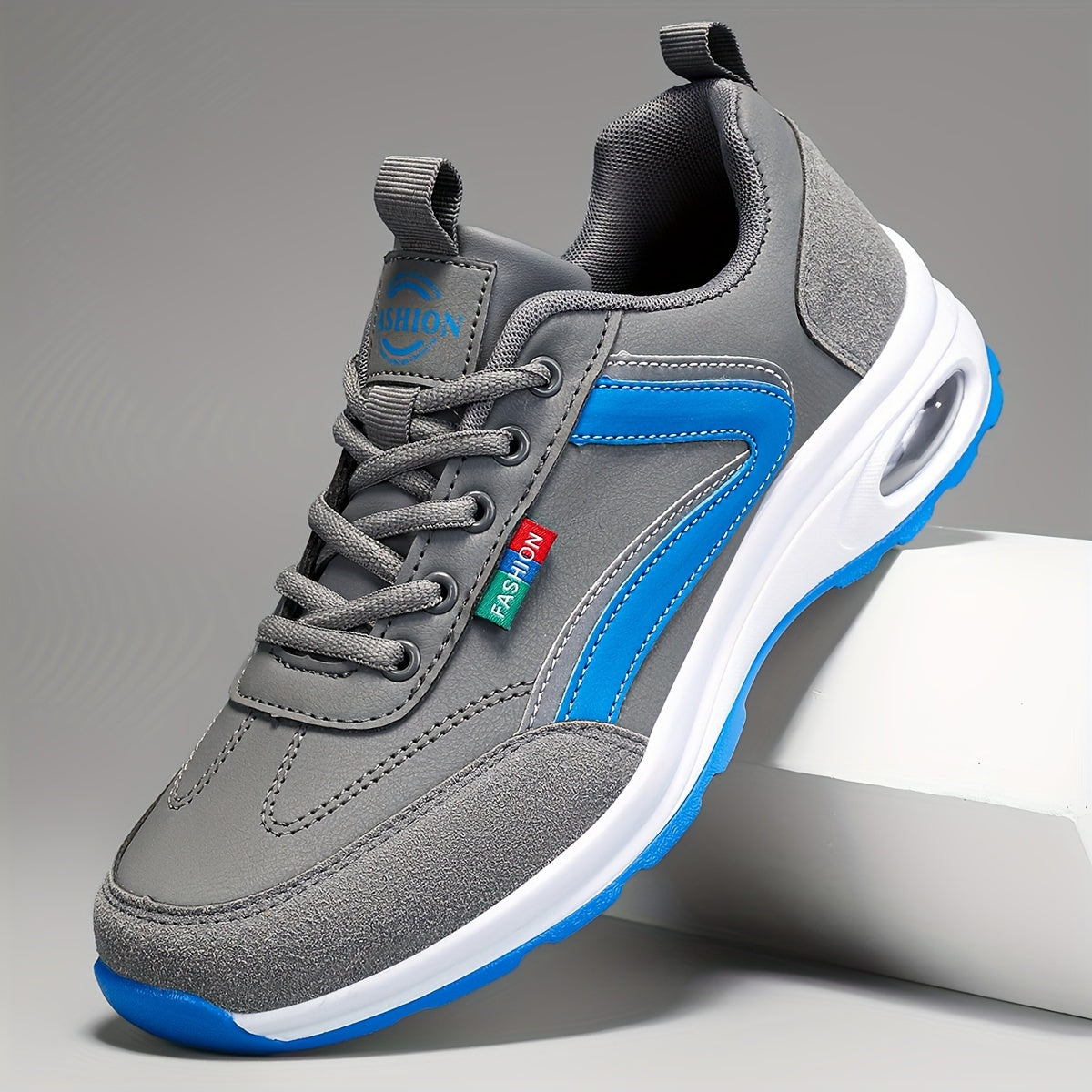 Herr Sneakers Sportiga Fritidsskor med Modern Design för Vardag och Träning