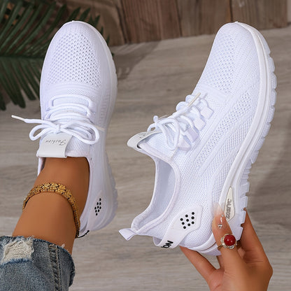 Dam Sneakers Sportiga Promenadskor Låg Modell för Vardag och Träning