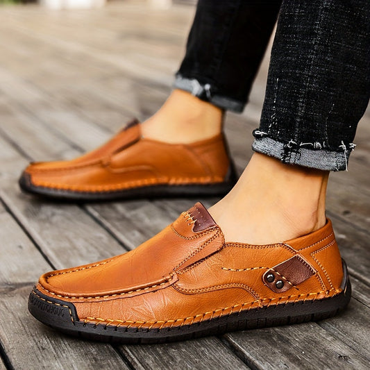 Herrloafers – Vintage slip-on vardagsskor för män – Stilrena och bekväma för alla tillfällen