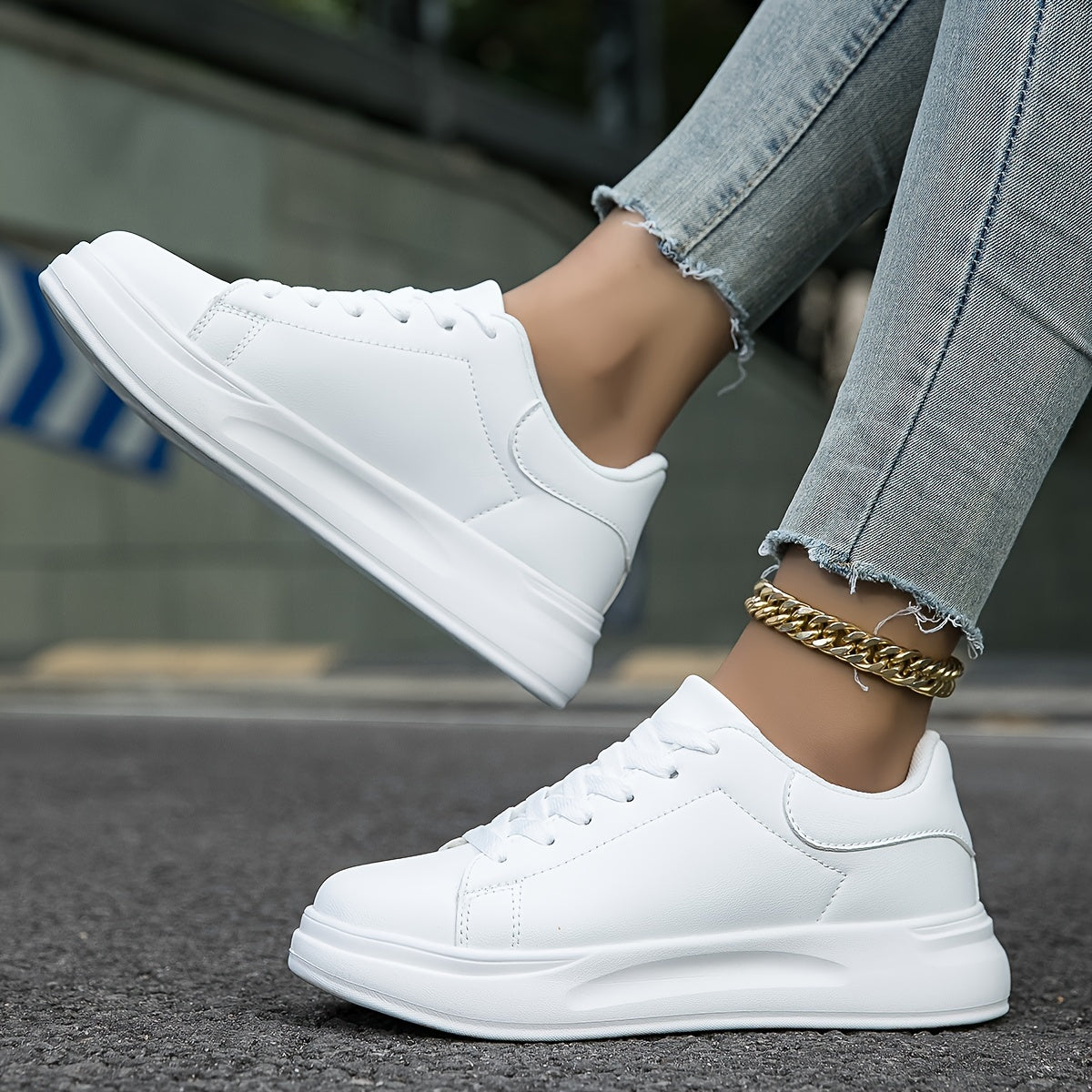 Dam Sneakers för Vardag och Promenad – Bekväma Ortoser för Kvinnor