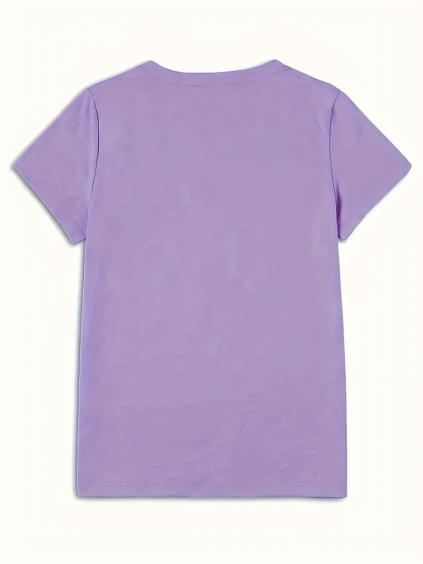 Dam T-shirt med blomstertryck – avslappnad stil för vardag och sommar