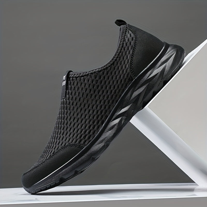 Herrar Sportiga Slip-On Sneakers för Träning och Fritid