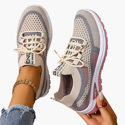 Dam Sneakers Sportiga Promenadskor Vardag Låg Modell