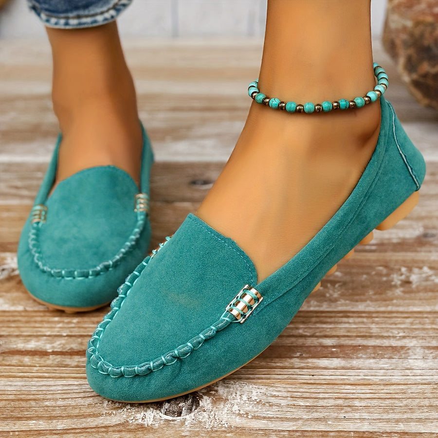 Damloafers Slip-on Klassiska Vardagsskor Bekväma och Stilrena