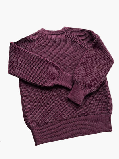 Damtröja stickad elegant långärmad höst/vinter loose fit